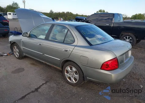2004 Nissan Sentra 1.8S from USA, damaged, VIN 3N1CB51D14L889991